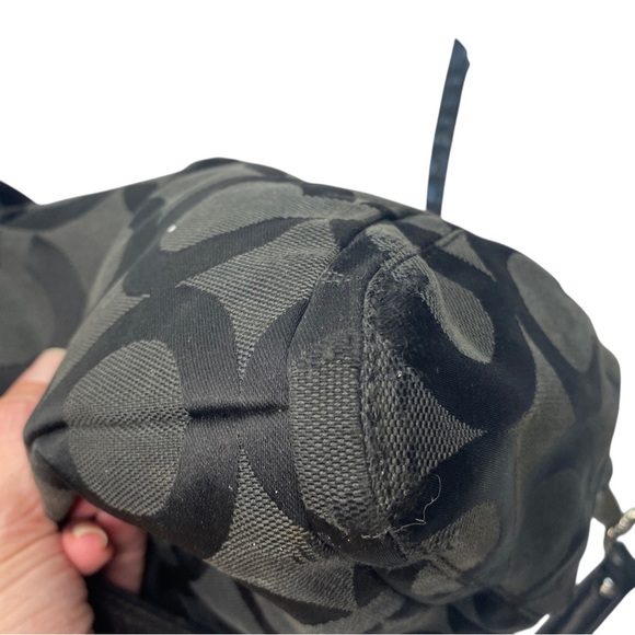 Coach Y2K Parker C Black Patterned Women's Shoulder Bag - Picture 8 of 8